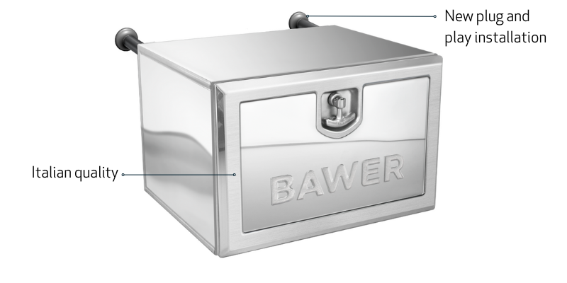Bawer Evolution Toolboxes new plug and play installation system